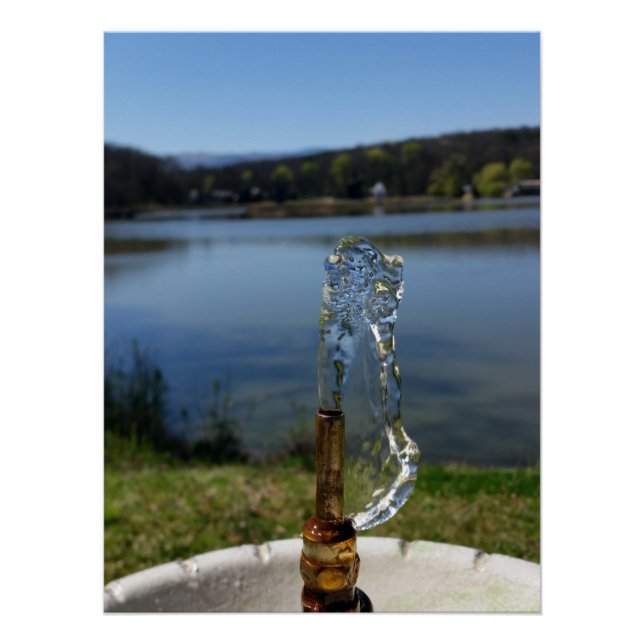 drinking water fountain poster (Front)