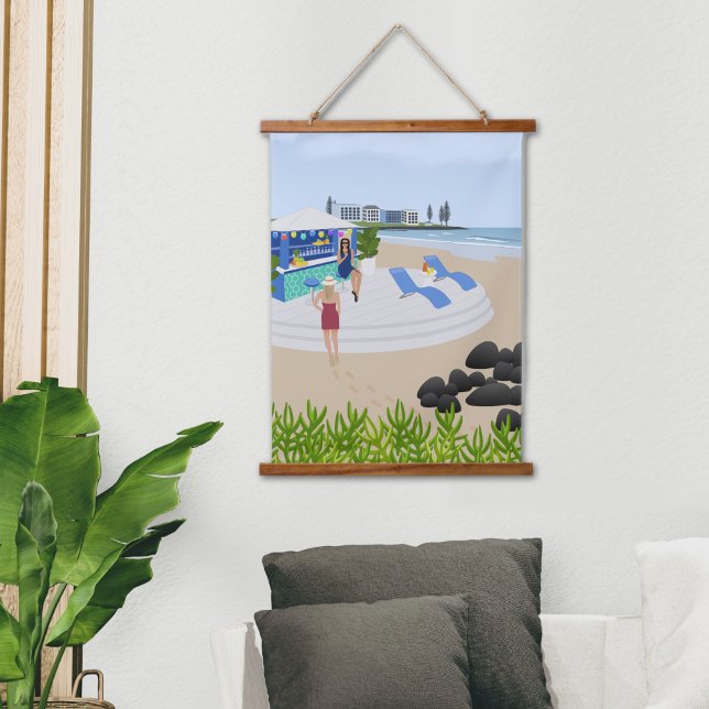 Drinks at the Beach Bar Hanging Tapestry (Creator Uploaded)