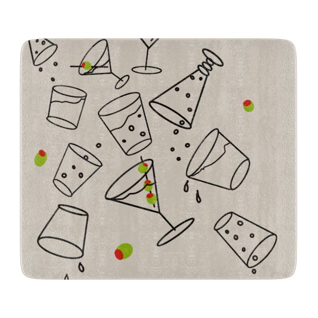 Drinks Cutting Board (Front)
