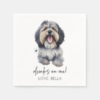 Drinks On Me! Havanese Dog Wedding