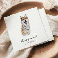 Drinks On Me! Shiba Inu Dog Pet Wedding