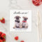 Drinks On Us Simple Photo Cute Fun Dog Pet Wedding