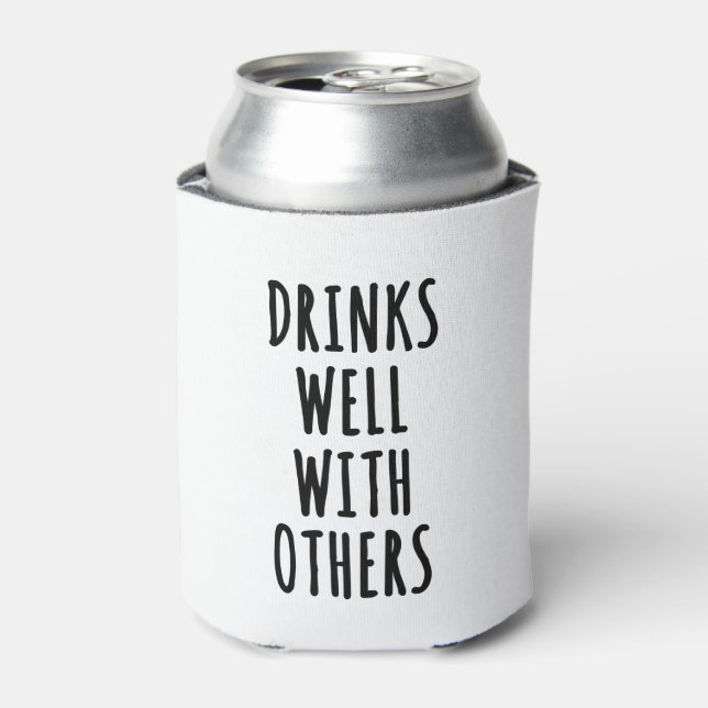 Drinks Well With Others Can Cooler (Can Front)