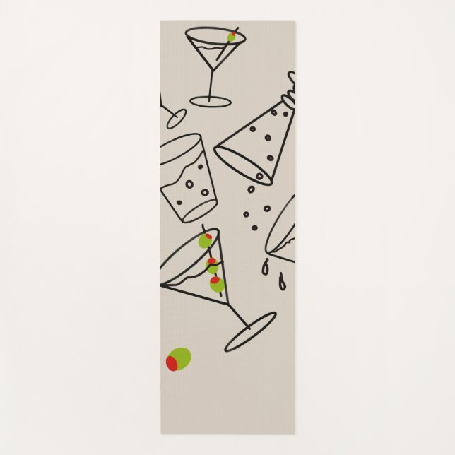Drinks Yoga Mat (Front)