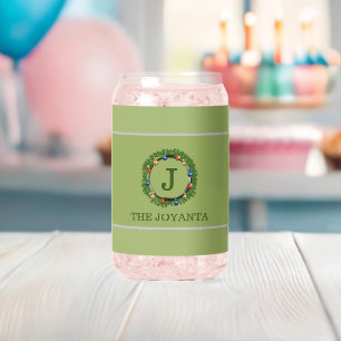 Drinkware Bachelor party custom logo Can Glass