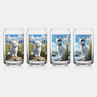 Drinkware Set Can Glass