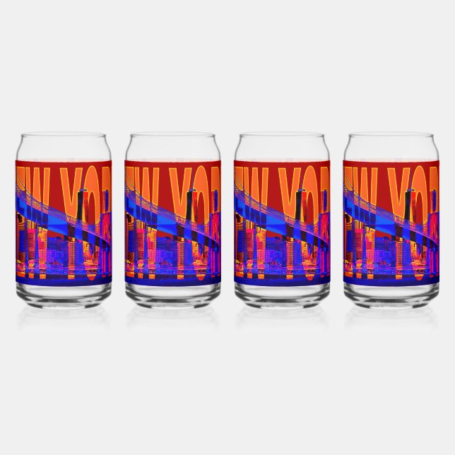 Drinkware Set Can Glass (Front)