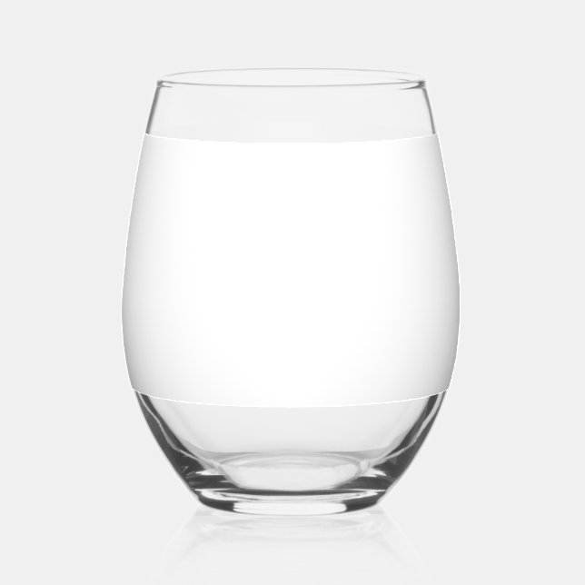 Drinkware Set Stemless Wine Glass (Front)