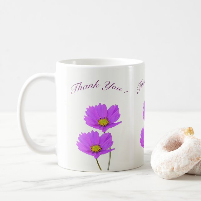 Drinkware Soft Pink 2023 Mug Thank You (With Donut)