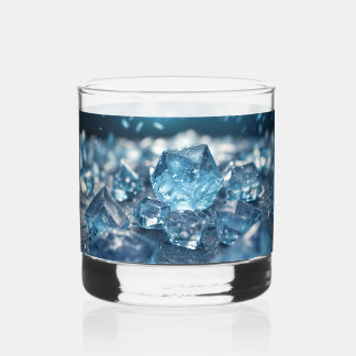 Drinkware Style: Printed Rocks Glass, Set: Set of Whiskey Glass