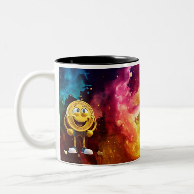 Drinkware. Vibrant Sips: The Colourful Mug  (Left)