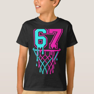 Drip 67 Basketball Six Seven Meme Game Day 6 7 Tee