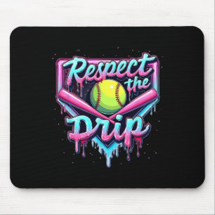 Drip Boys Ice Cream Respect Sell The Drip Youth Mouse Pad
