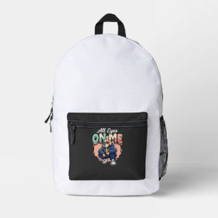 Drip Dog All Eyes On Me Printed Backpack