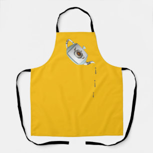Drip Drip Teapot Yellow Apron
