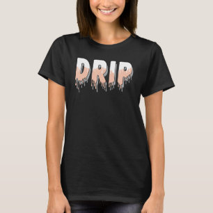 Drip Dripping Electro Orange 1s Matching T-Shirt