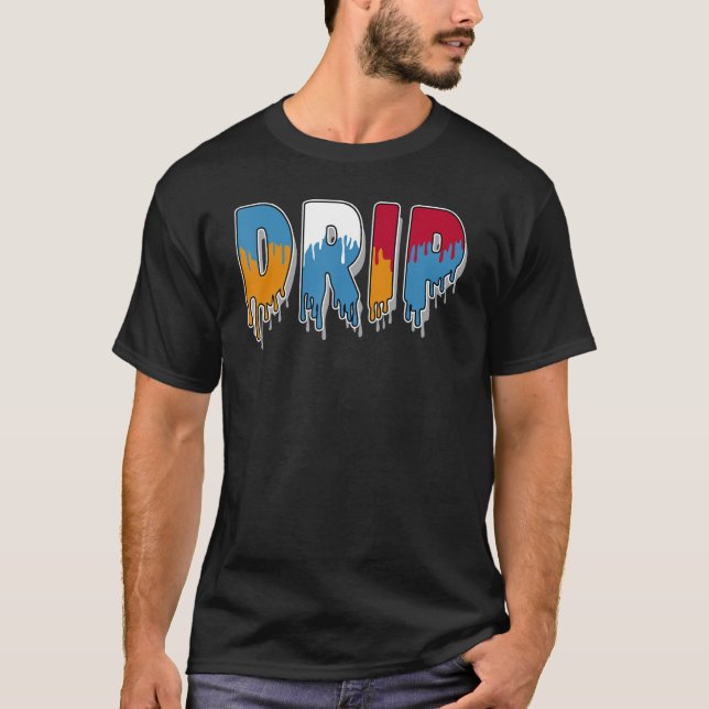 Drip Dripping Messy Room 4s Matching T-Shirt (Front)