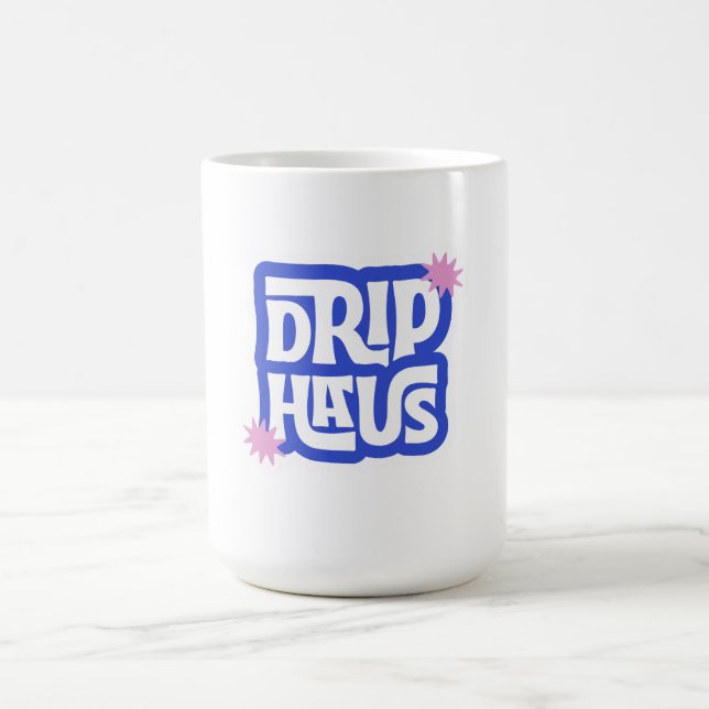Drip Haus – Retro Playful Logo Coffee Mug (Center)