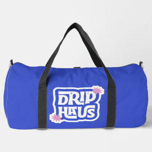 Drip Haus – Retro Playful Logo Duffle Bag