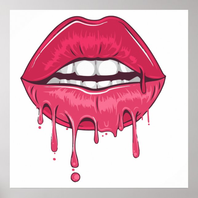 Drip Lip Poster (Front)
