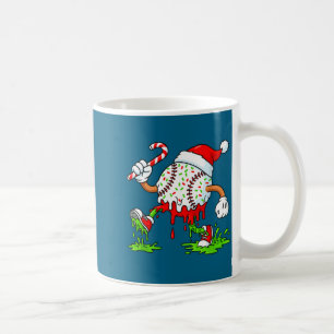 Dripng Ice Cream Baseball Santa Hat, Xmas Pajama K Coffee Mug