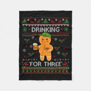 Dripng Ice Cream Baseball Santa Hat, Xmas Pajama K Fleece Blanket