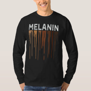 Drippin Melanin for Women Pride Black History T-Shirt