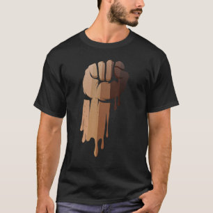 Drippin Melanin Shirt Women Men Africa Black Histo