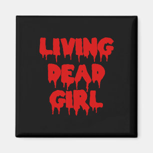 Dripping Blood Halloween Zombie Movie Living Dead Magnet