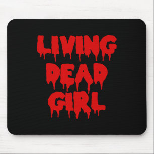 Dripping Blood Halloween Zombie Movie Living Dead  Mouse Pad