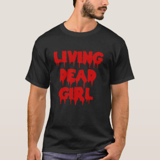 Dripping Blood Halloween Zombie Movie Living Dead T-Shirt
