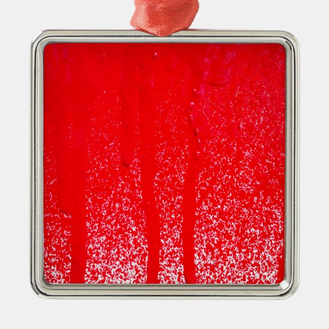 dripping blood metal tree decoration (Front)