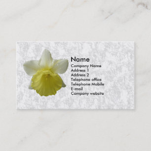 Dripping Daffodil Customisable Business Card