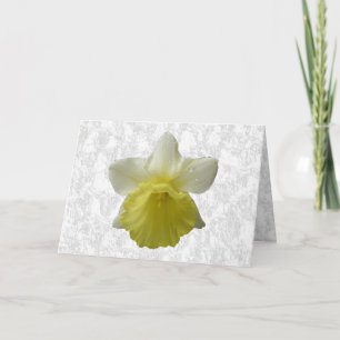 Dripping Daffodil Greeting Card