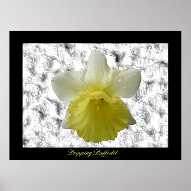 Dripping Daffoldil Customisable Print (Front)
