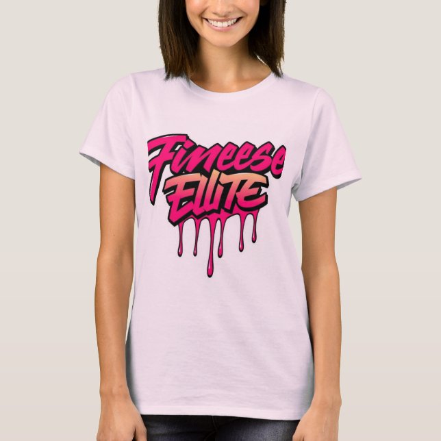Dripping Finesse Elite Graffiti Tee (Front)