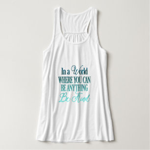 Dripping Glitter Inspirational Quote Singlet