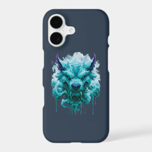 Dripping Ice Wolf Phone Case