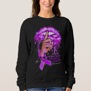 Dripping Lips Butterflies Women Chronic Migraine A Sweatshirt