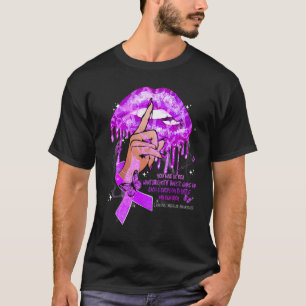 Dripping Lips Butterflies Women Chronic Migraine A T-Shirt