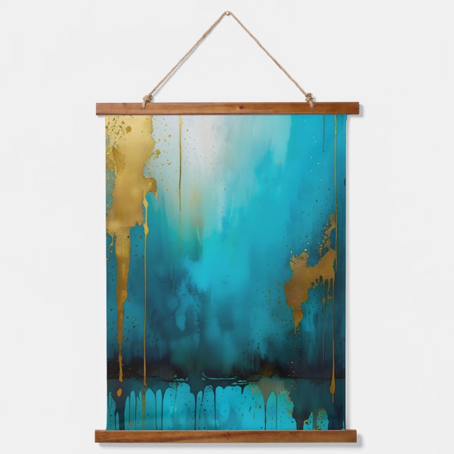 Dripping Luxury Hanging Tapestry (Front)