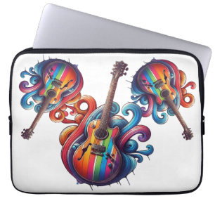 Dripping Sound Laptop Sleeve