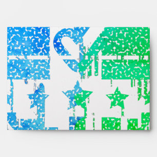 Dripping Speckles - Colourful Convergence Envelope