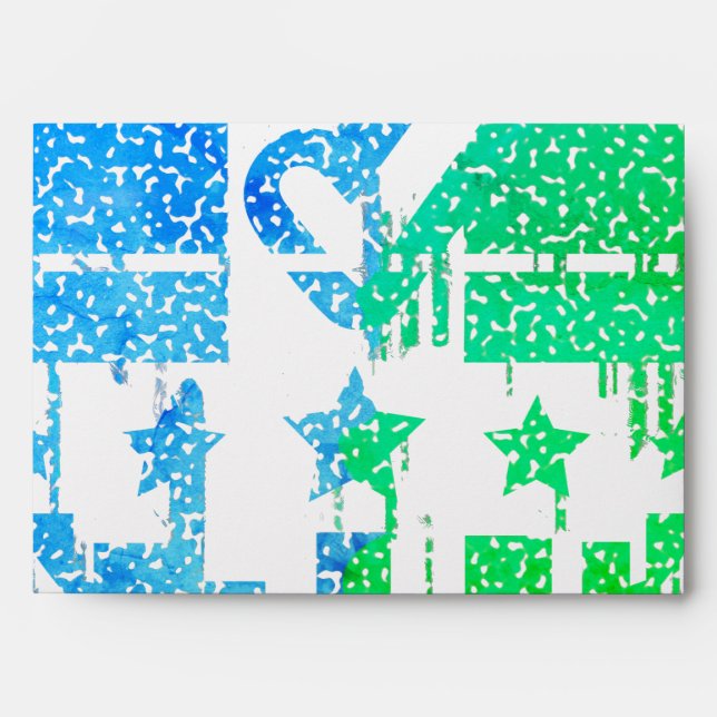 Dripping Speckles - Colourful Convergence Envelope (Front)