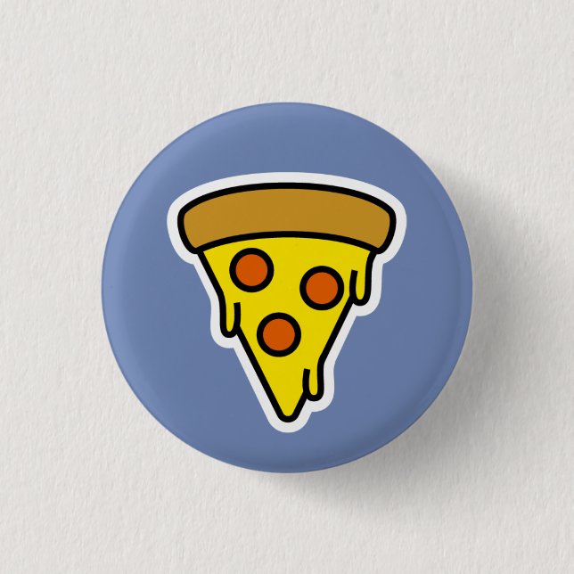 Drippy Pizza 3 Cm Round Badge (Front)