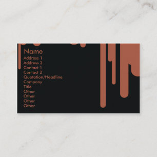 Drips - Business Business Card