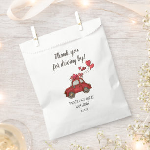 Drive-by Baby Shower Favour Bags