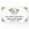 Drive-by Baby Shower Forest Animals Banner