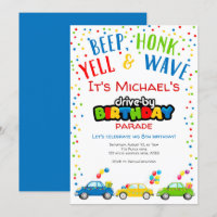 Drive by Birthday Parade, Boy birthday