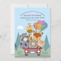 Drive By Birthday Party Invitations